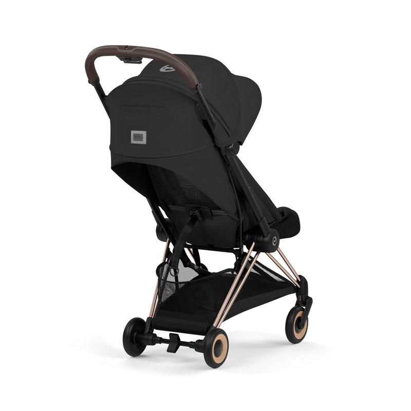Pack Duo Poussette ultra-compacte Coya Confort 2026 avec nacelle pliable Cybex poussette arrière