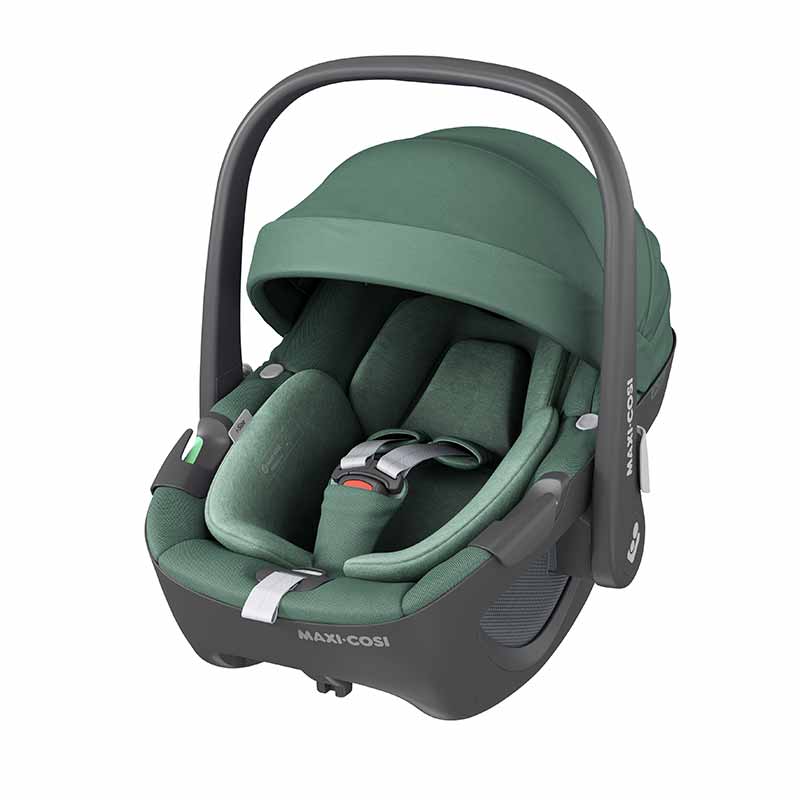 Pack duo poussette Leona 2 + siège-auto Pebble 360 Maxi-Cosi canopy