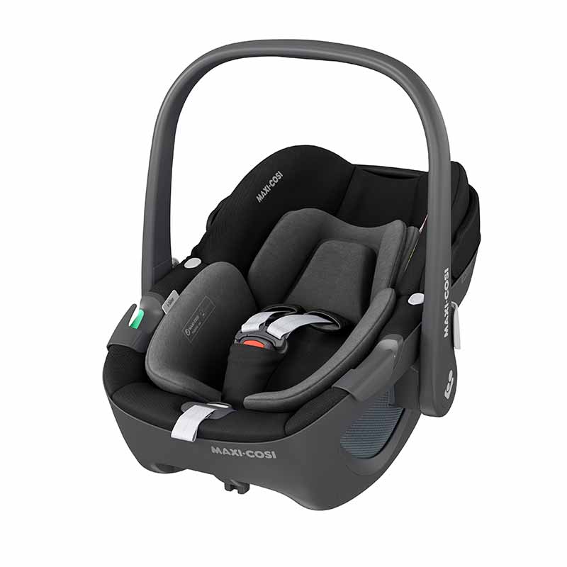 Pack duo poussette Leona + siège-auto Pebble 360 Maxi Cosi coque