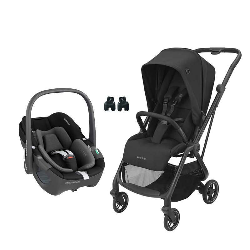 Poussette Trio Bébé confort + base isofix