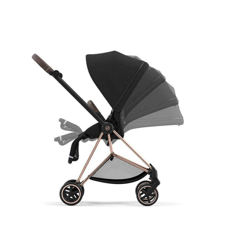 Pack duo poussette Mios 3 + siège-auto Cloud T i-Size Cybex inclinable