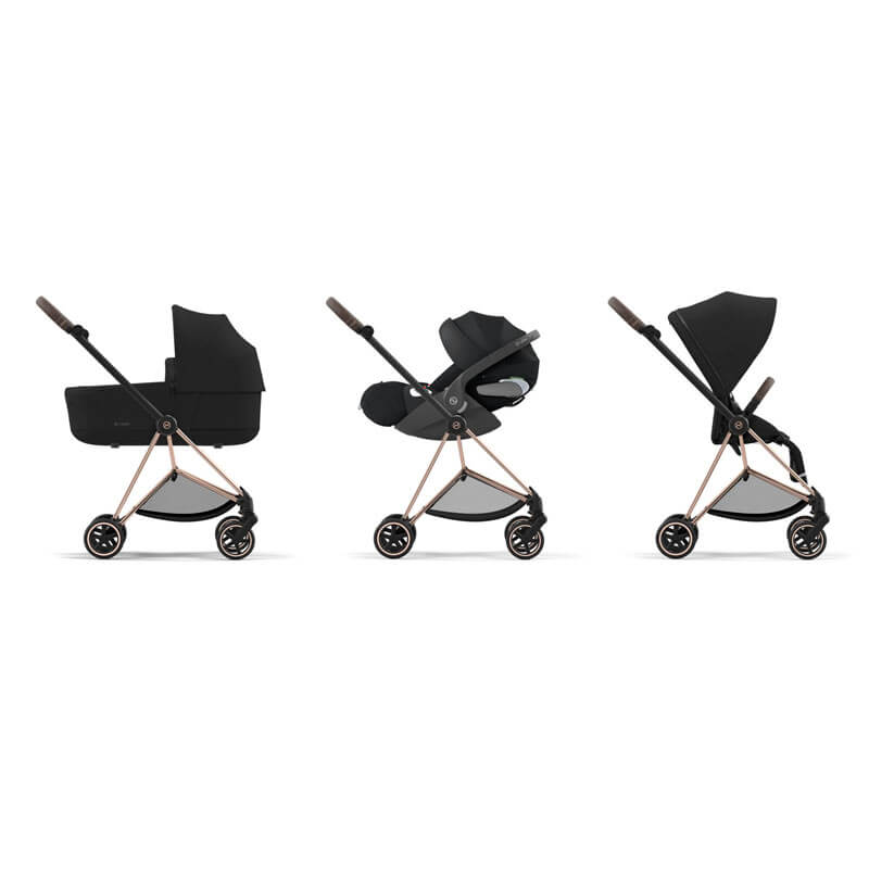 Pack duo poussette Mios 3 + siège-auto Cloud T i-Size Cybex travel system