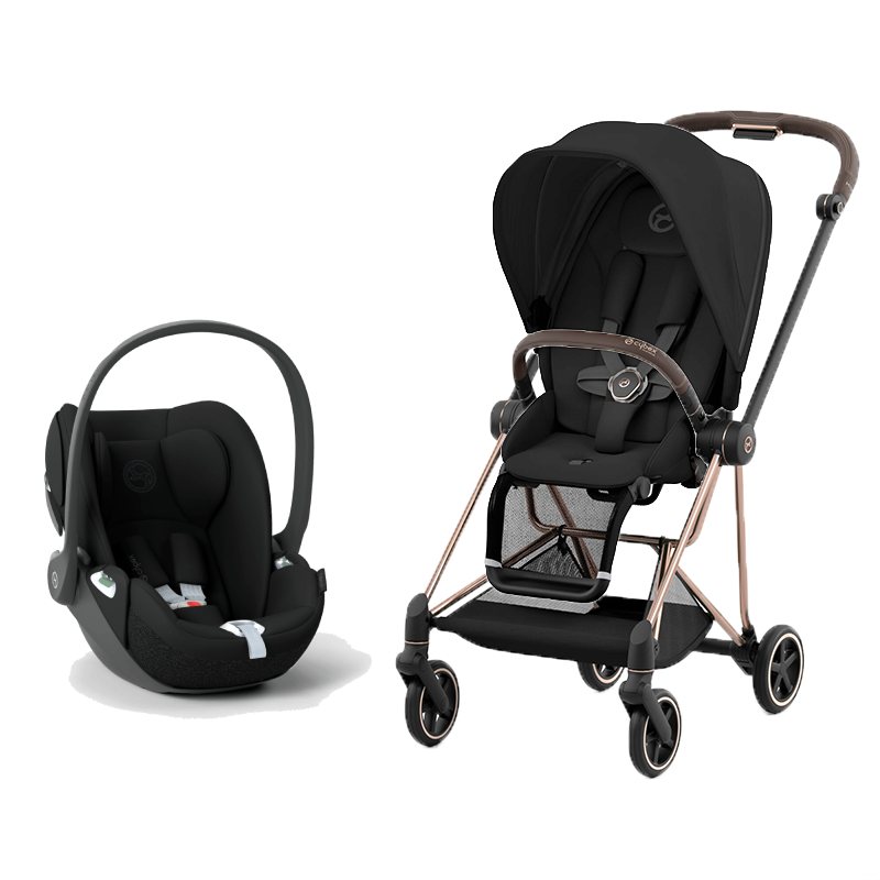 Pack duo poussette Mios 3 + siège-auto Cloud T i-Size Cybex