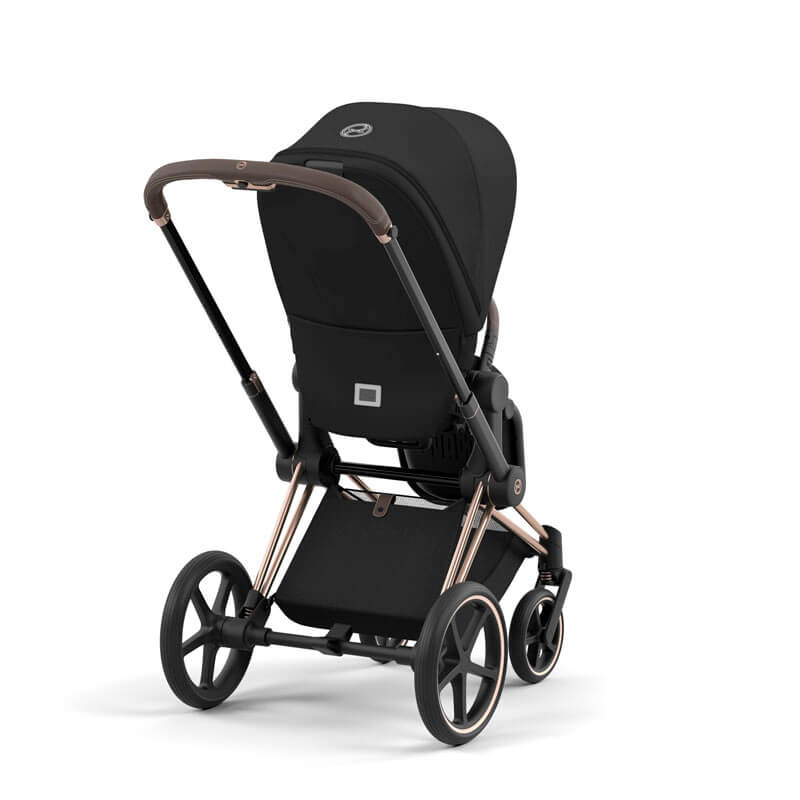 Pack duo poussette Priam 4 + siège-auto Cloud T i-Size Cybex dos