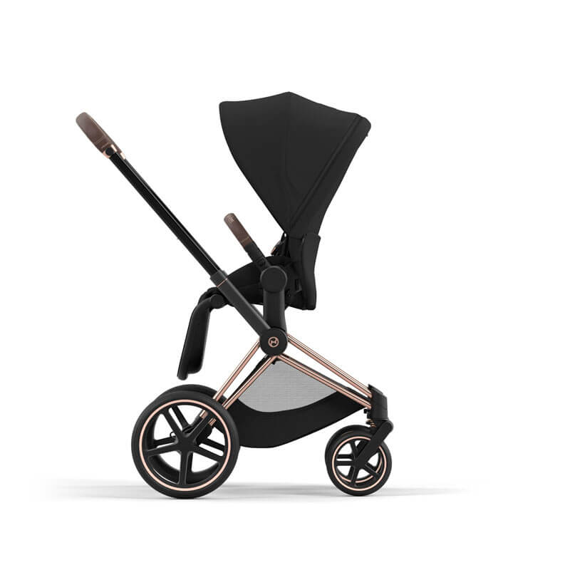 Pack duo poussette Priam 4 + siège-auto Cloud T i-Size Cybex face parents