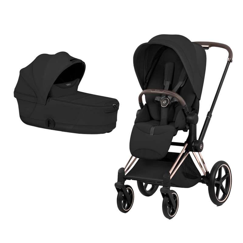 Pack Poussette Priam Style 2026 + Nacelle pliable luxe Priam 2026 cover