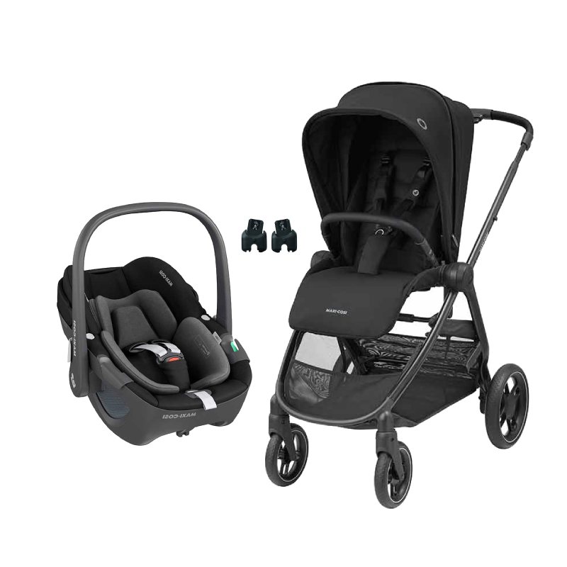 Pack duo poussette Street + siège-auto Pebble 360 Maxi Cosi - Bambinou