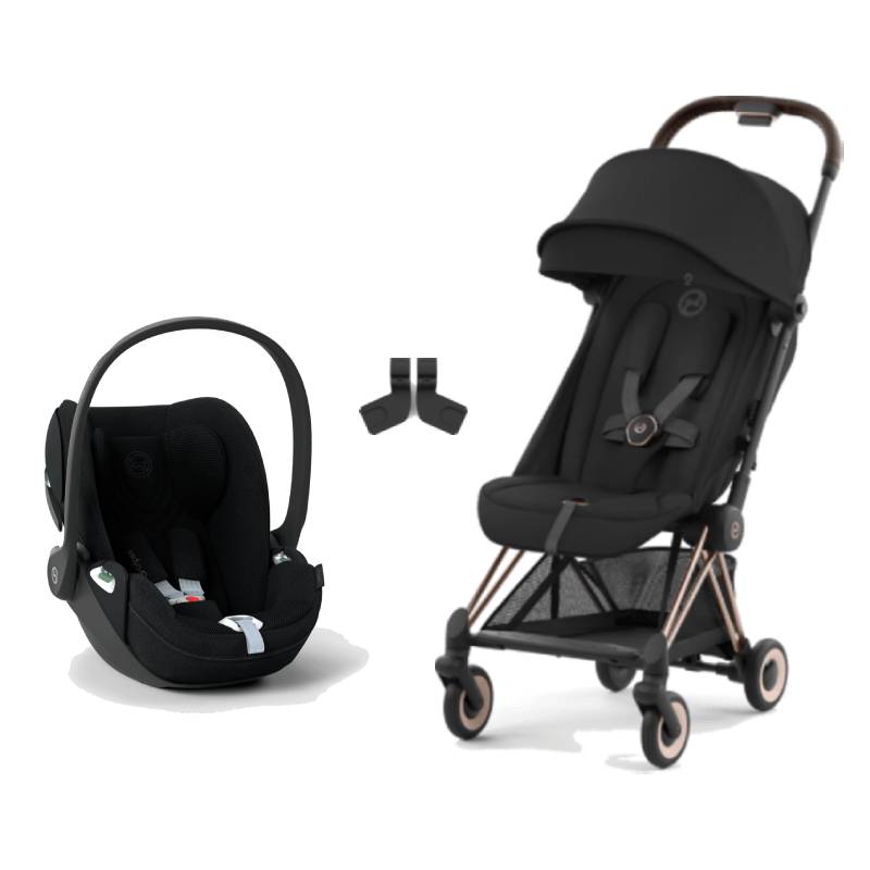 Pack poussette Mios 3 + Nacelle Luxe pack duo Cybex - Bambinou