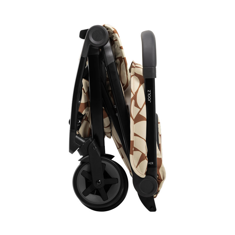 Pack Joolz x Wildride Boho Poussette Aer2, Porte-bébé et Couverture pique nique Joolz poussette pliée