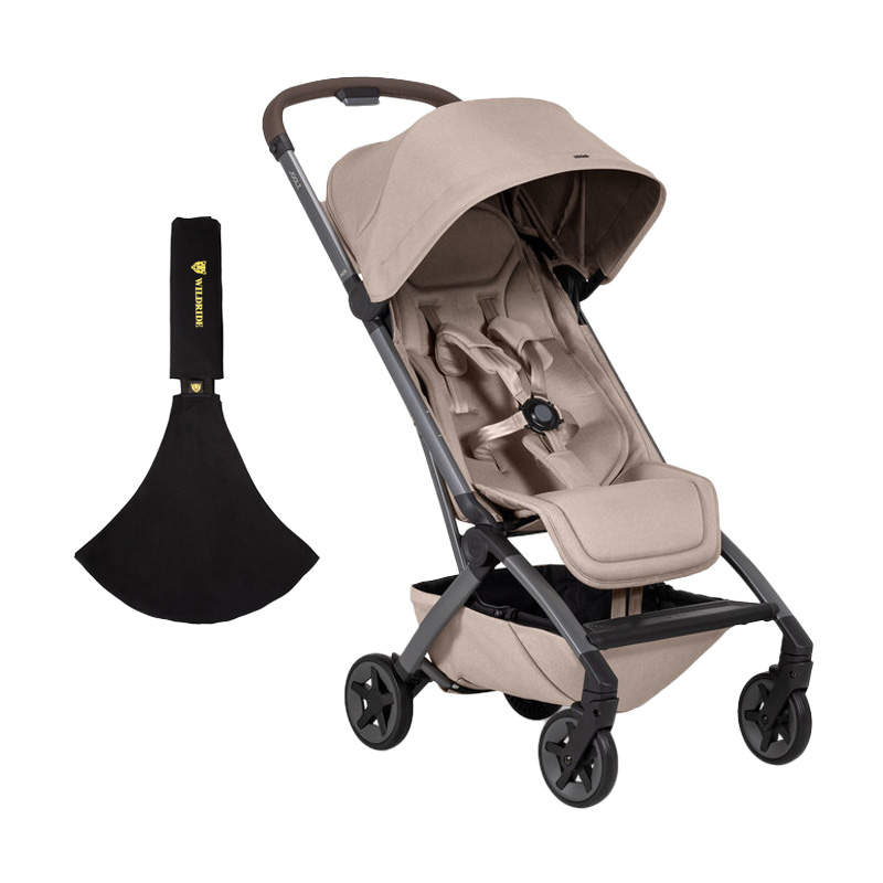 Pack Joolz x Wildride - Poussette Aer2 et Porte-bébé Sandy Taupe / Noir Joolz cover
