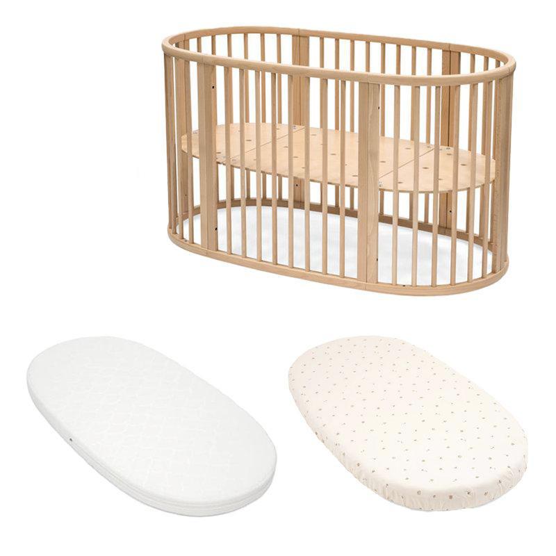 Pack lit Sleepi V3 2026  + matelas + drap housse STOKKE cover
