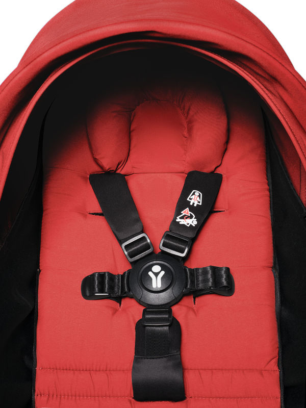 Pack nouveau ne 0 plus pour poussette yoyo plus rouge Babyzen Intérieur