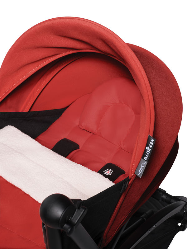 Pack nouveau ne 0 plus pour poussette yoyo plus rouge Babyzen Polaire