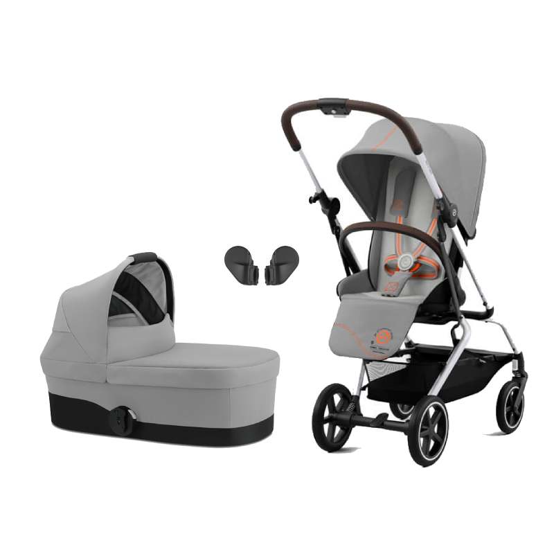 Pack poussette Eezy S Twist+ 2 + Nacelle S Cybex - Bambinou