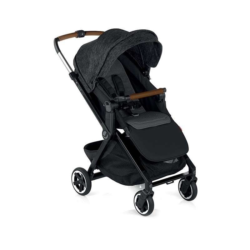 Pack poussette Newel + Siège-auto Koos i-Size + Nacelle Micro Pro Cold Black Jané Poussette