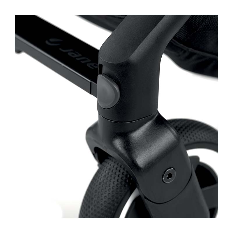 Pack poussette Newel + Siège-auto Koos i-Size + Nacelle Micro Pro Cold Black Jané Roues