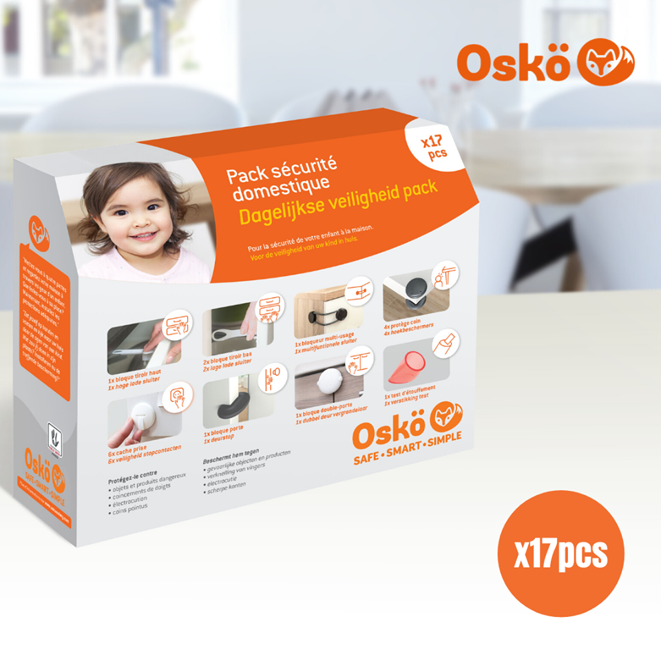 Pack de sécurité domestique Oskö Packaging