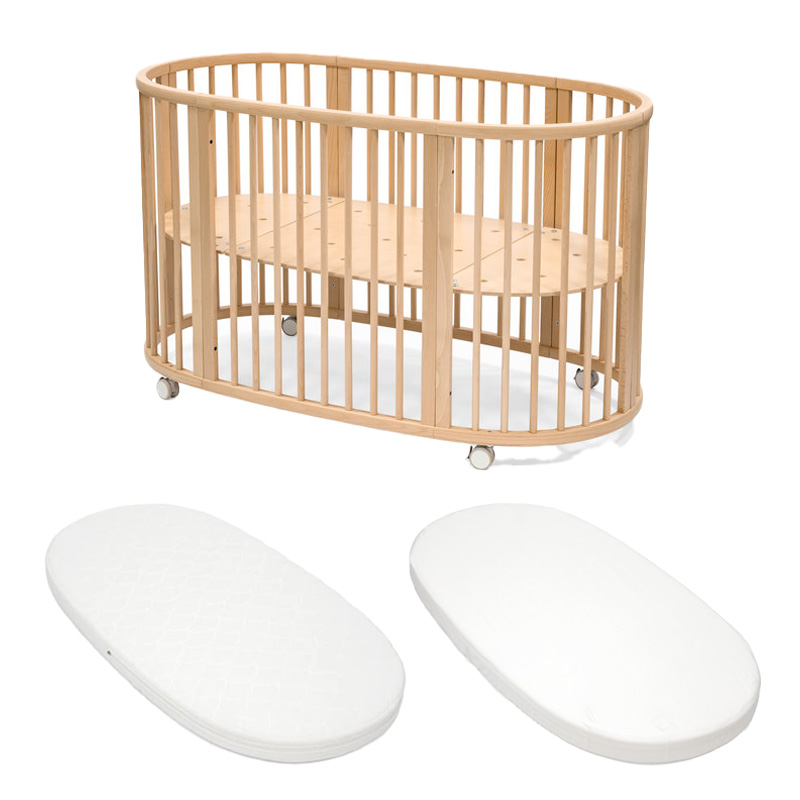 Pack Lit Junior Sleepi V3 + matelas + draps housse Stokke cover