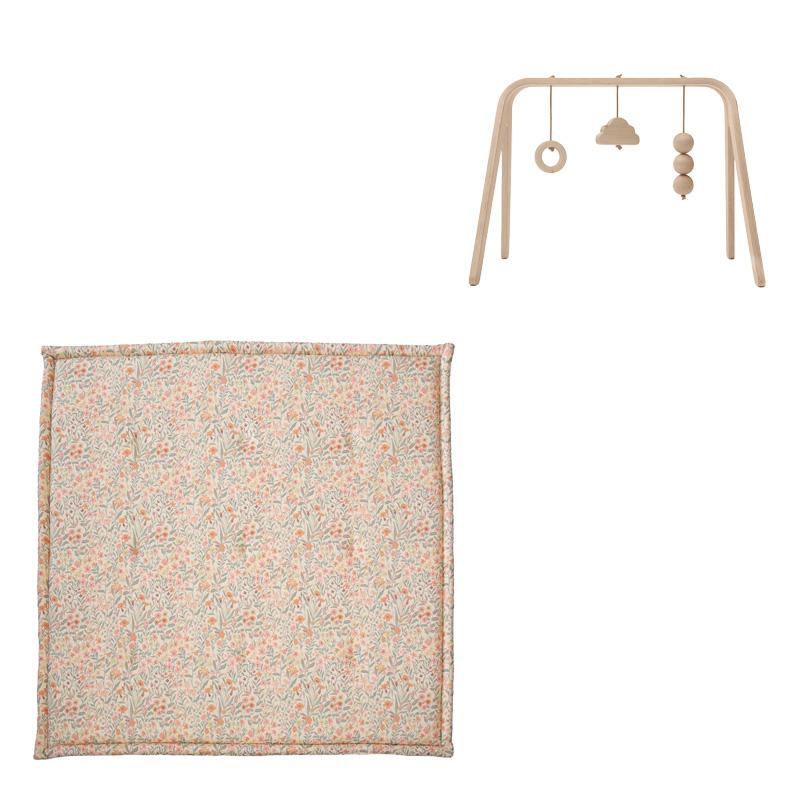 Pack Tapis d'éveil Tami + Arche d’éveil Naho CHARLIE CRANE pack complet mushie