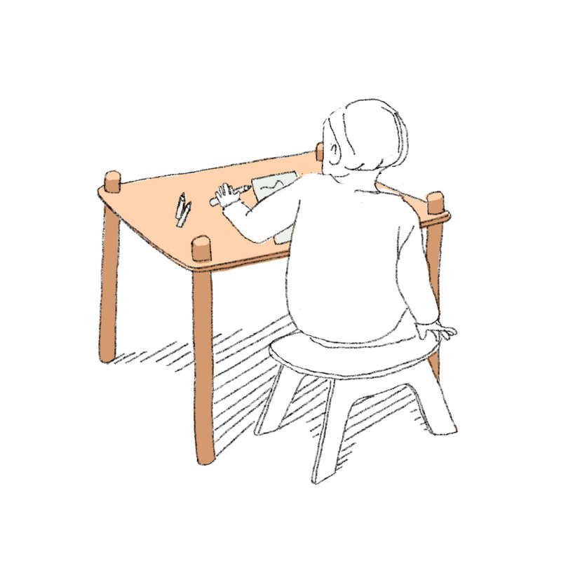 Kit de transformation Pago Desk Charlie Crane dessin 