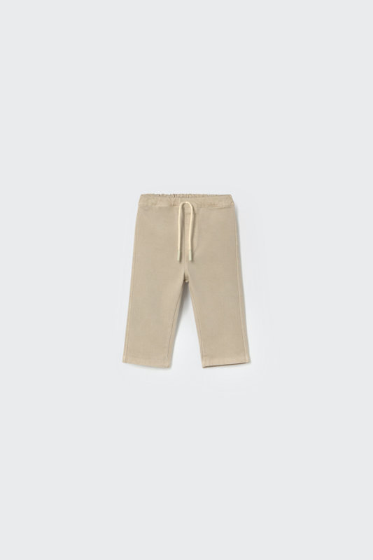 Pantalon Borneo couleur pêche en twill  12M Cozmo face
