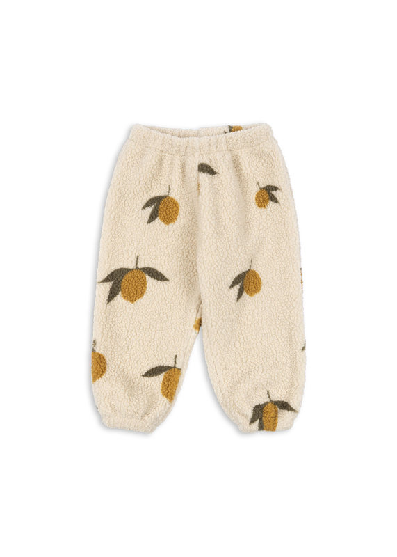 Pantalon de survêtement Jody Mon Grand Citron 18 mois Konges Slojd devant 