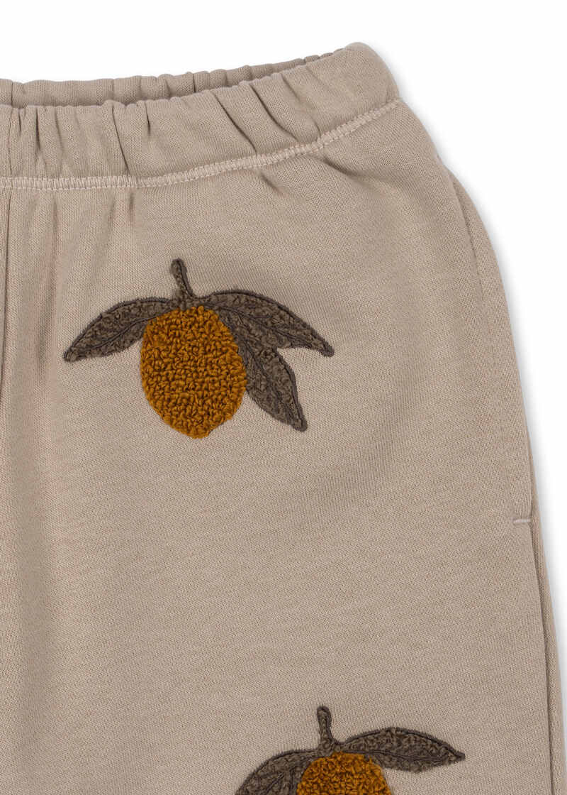 Pantalon de survêtement Lou Oxford Tan KONGES Produit face2