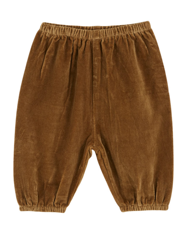 Pantalon en Velours Bronze  Emile & Ida face