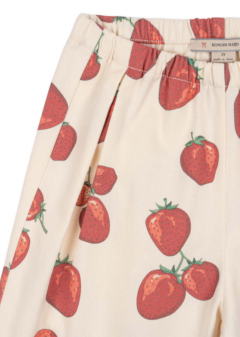 Pantalon Fen Fraise Konges Slojd poche