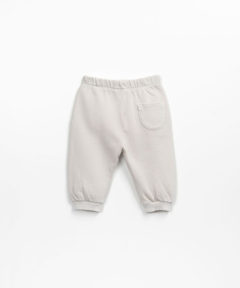 Pantalon jogging blanc cassé Fiber Play Up arriere