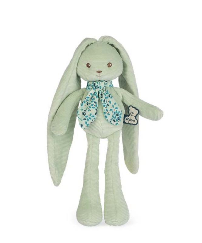 Pantin lapin 25 cm aqua Kaloo face