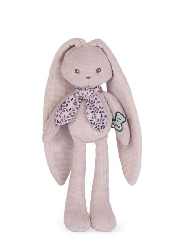 Pantin lapin 25 cm rose Kaloo face