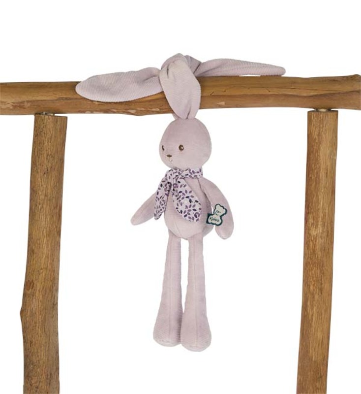 Pantin lapin 25 cm rose Kaloo oreilles