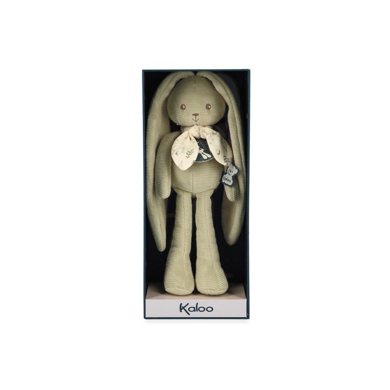 Pantin lapin 25 cm vert Kaloo pack