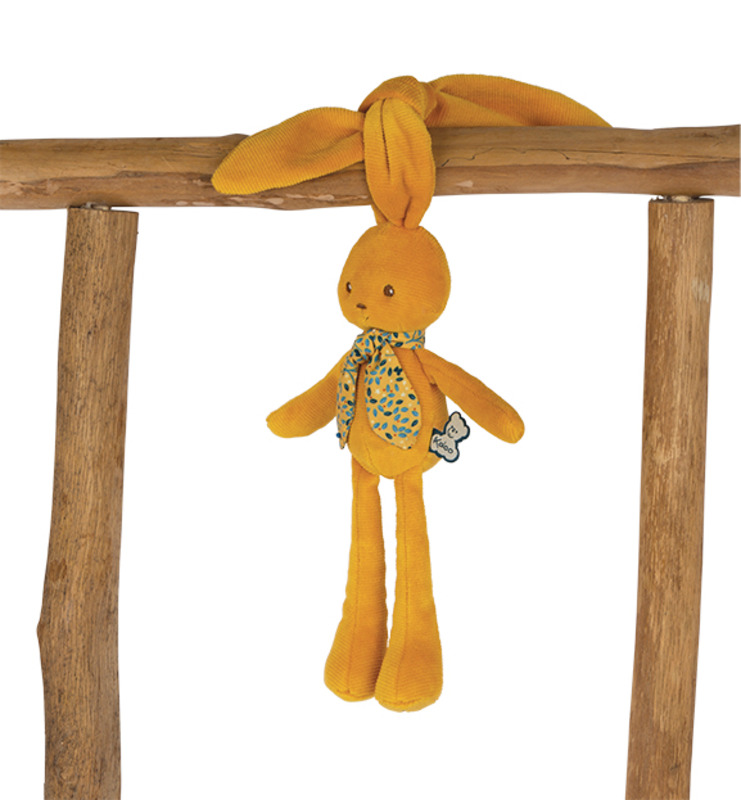 Pantin lapin 35 cm ocre Kaloo oreilles