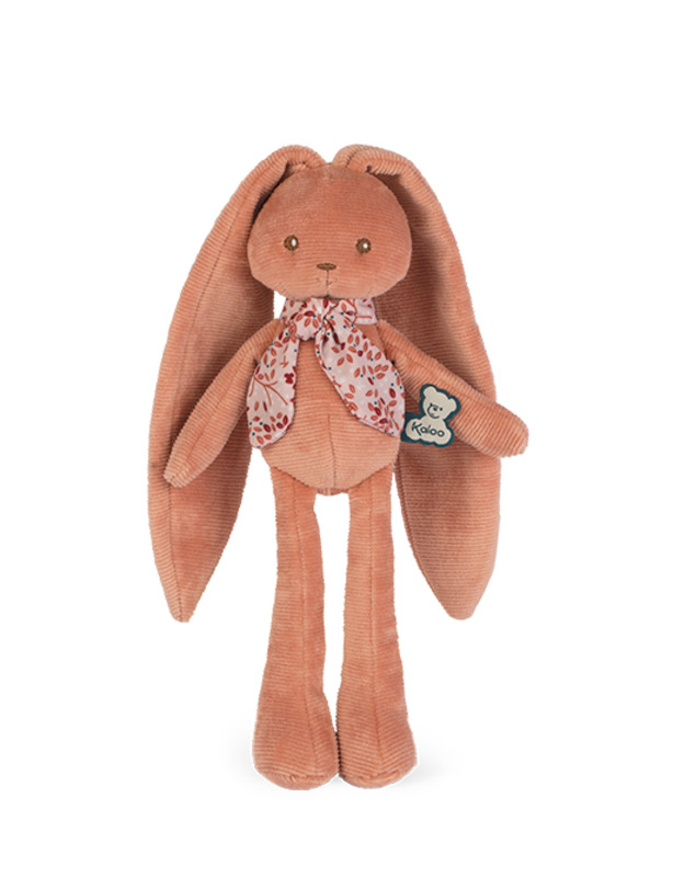 Pantin lapin 35 cm terracotta Kaloo face