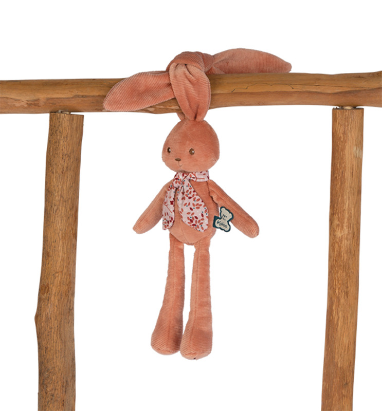 Pantin lapin 35 cm terracotta Kaloo oreilles