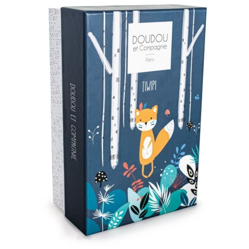 Pantin Tiwipi Renard 30 cm Doudou et compagnie boîte