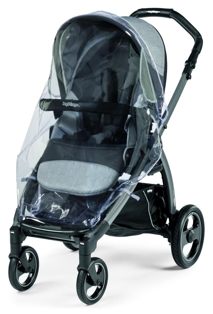 Habillage protection pluie poussettes Peg Perego BamBinou