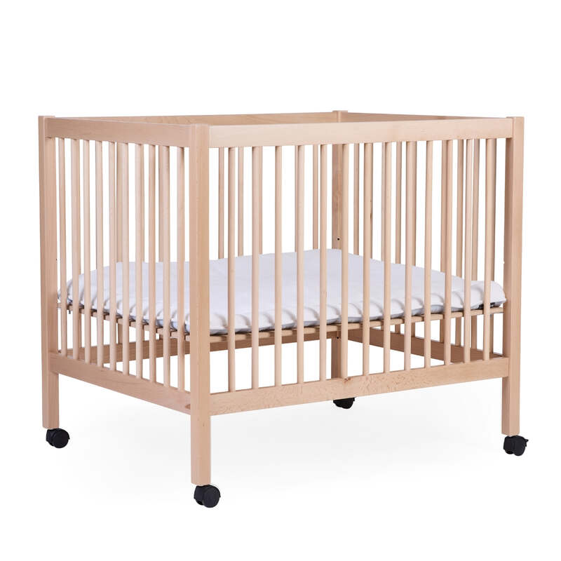 Parc Hêtre Naturel 75x95 cm Childhome produit face
