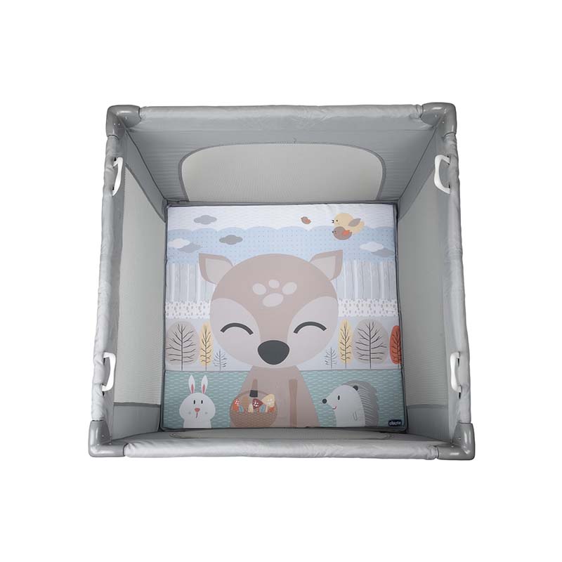 Parc Open 94 x 94 cm Fawn Chicco dessus