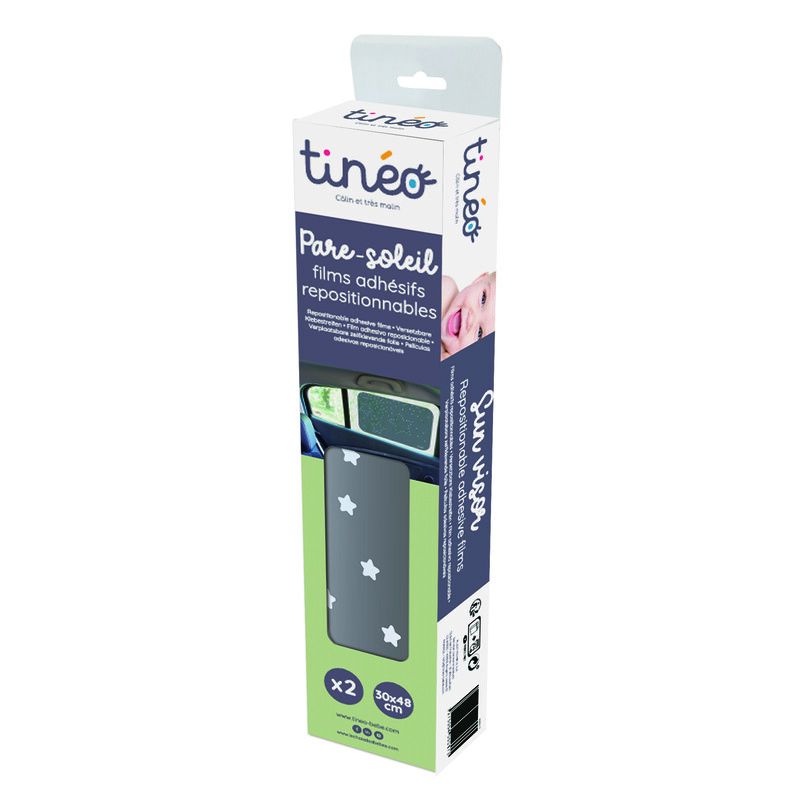 Pare-soleil / lot de 2 films adhésifs Tineo produit emballer