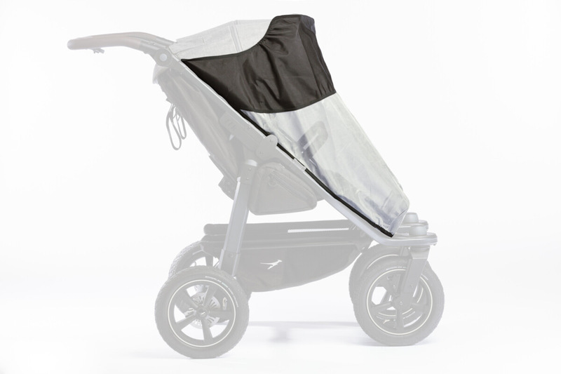 Pare-Soleil Poussette Duo 2 TFK  double hamac sport cote