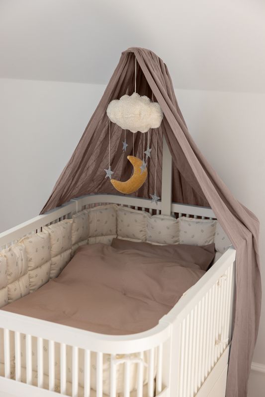 Parure de lit Bébé Classic Jetty Beige Sebra lifestyle