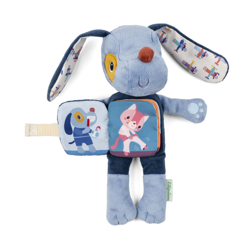 Peluche à histoire Jules Lilliputiens face 2
