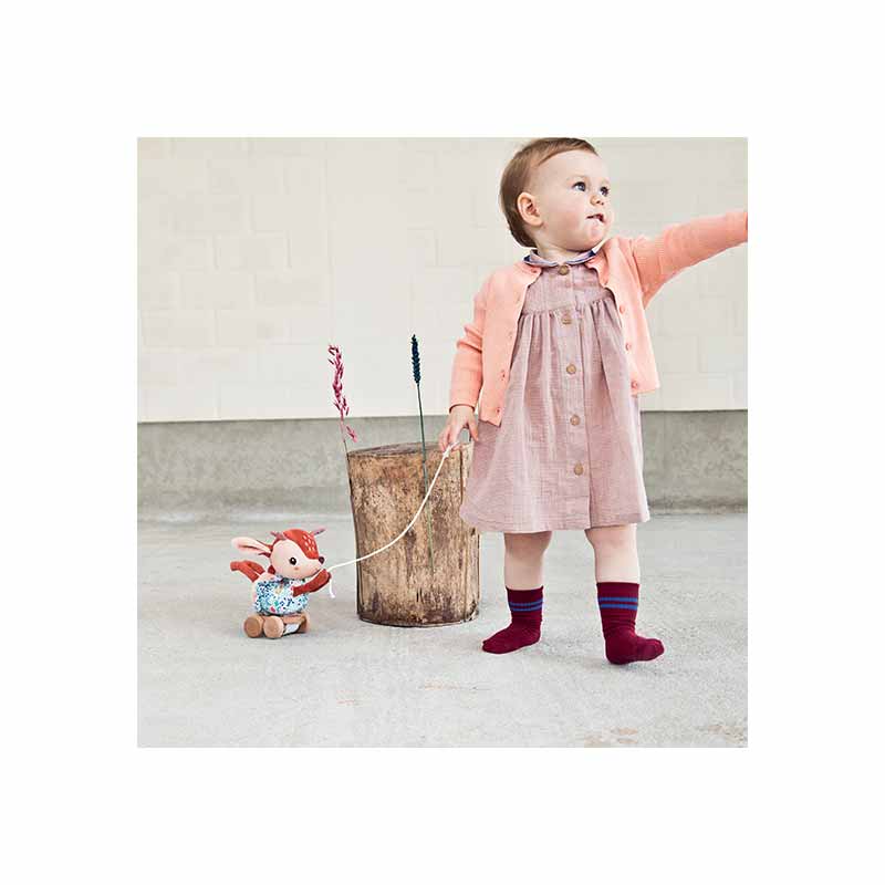 Peluche à tirer Stella le Faon Lilliputiens Enfant