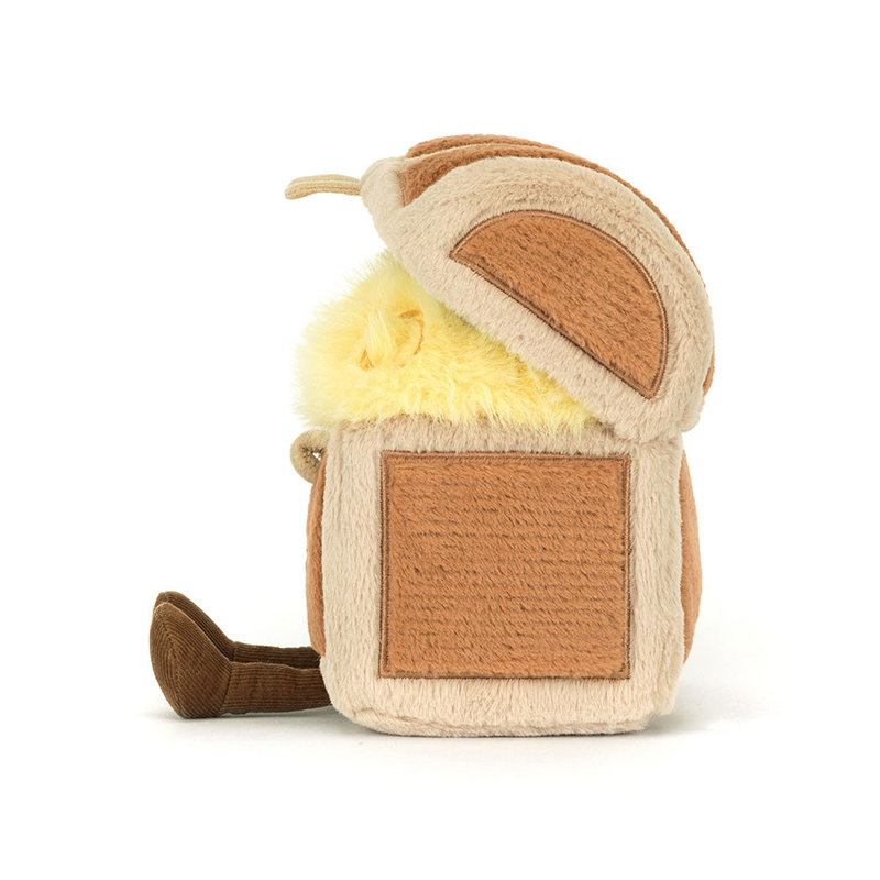Peluche Amuseable Coffre aux trésors Treasure Chest Jellycat profil