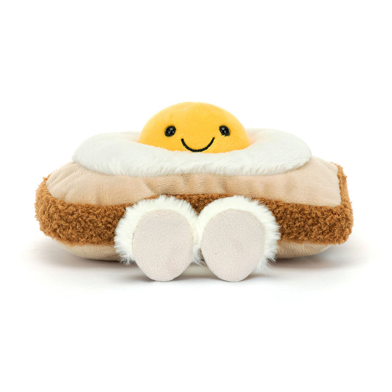 Peluche Amuseable Egglantine Oeuf Sur Toast Jellycat face 