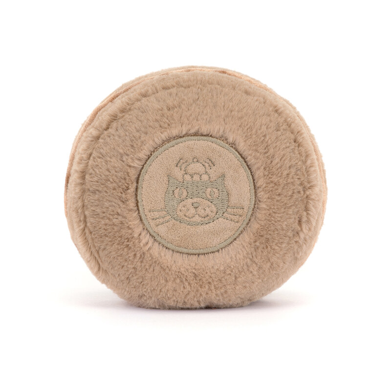 Peluche Amuseable Macaron Chocolat Mona Jellycat dos