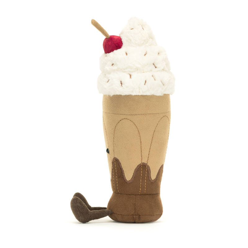 Peluche Amuseable Milkshake Marin Jellycat profil